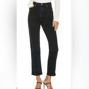 Agolde Pinch Waist High Rise Kick Flare Jeans in Panoramic